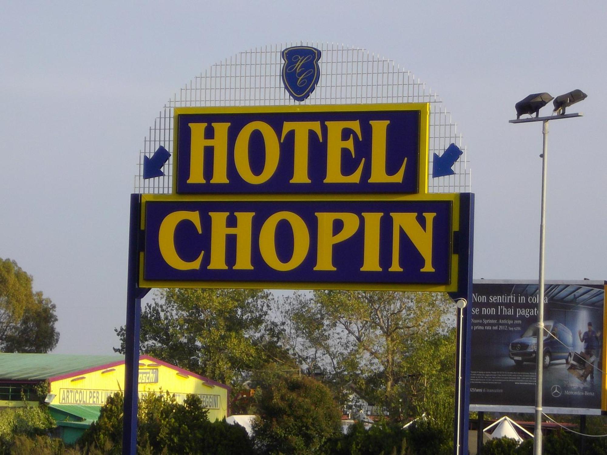 Hotel Chopin Fiumicino Buitenkant foto
