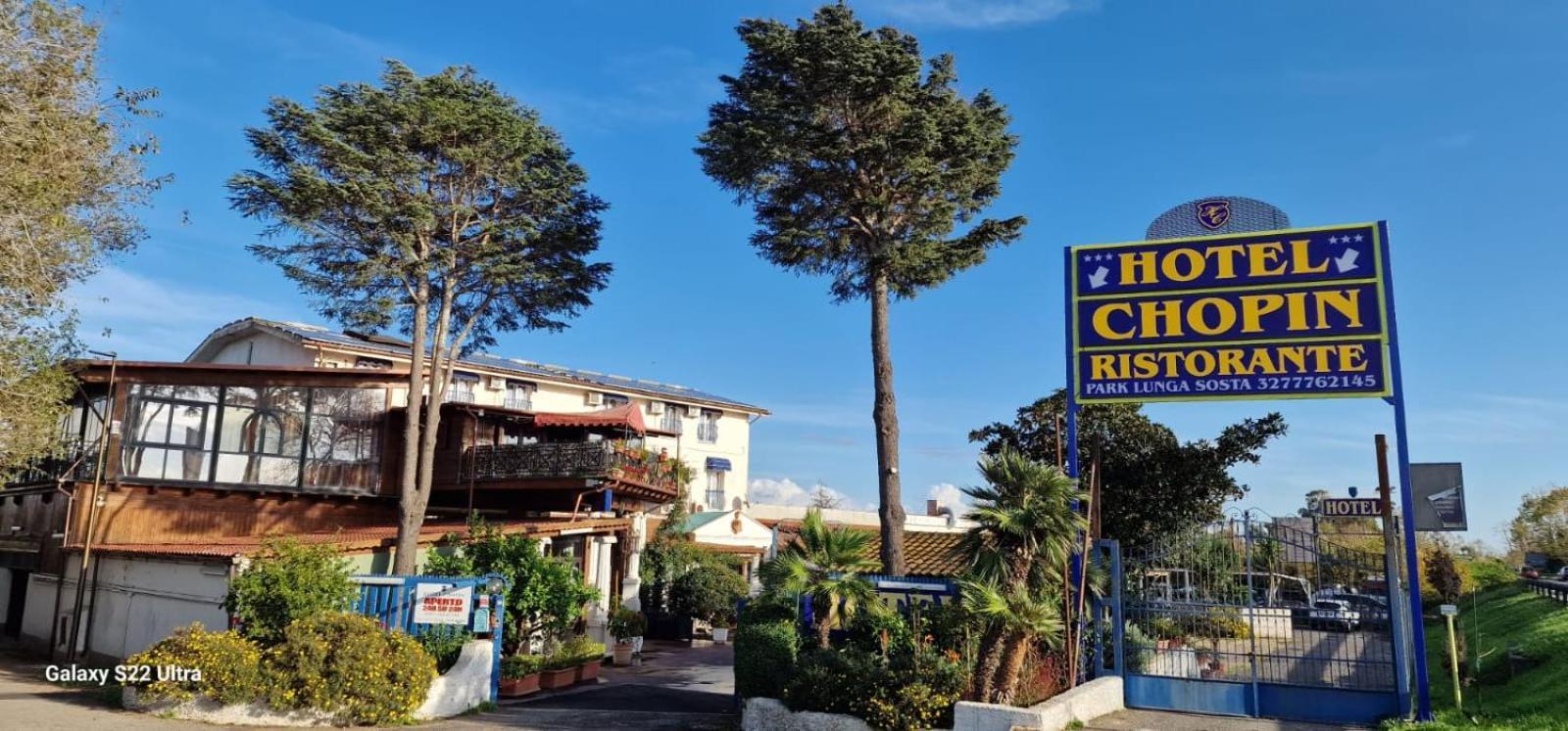 Hotel Chopin Fiumicino Buitenkant foto